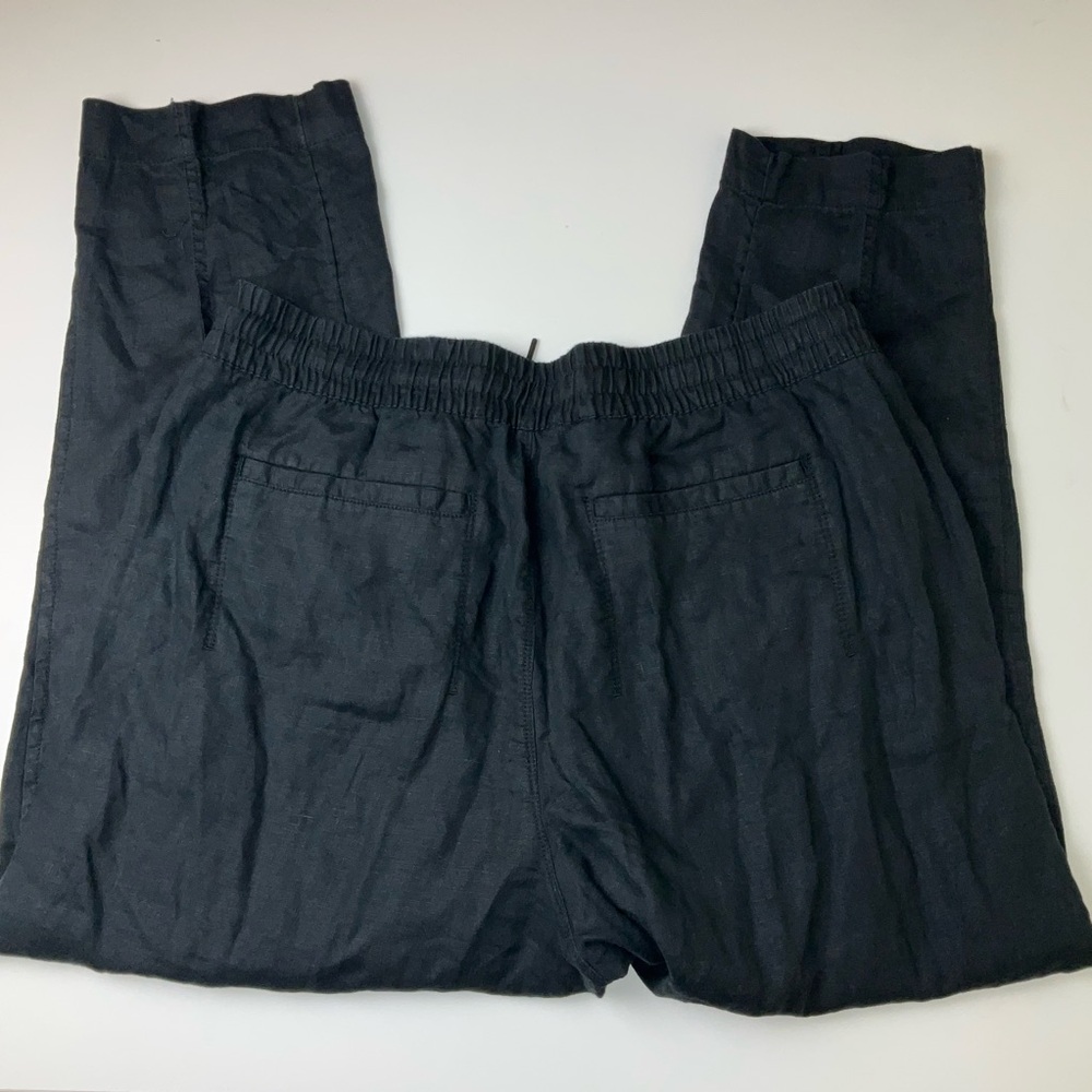 ATHLETA Retreat High Rise 100% Linen Ankle Pant - Picture 4 of 16